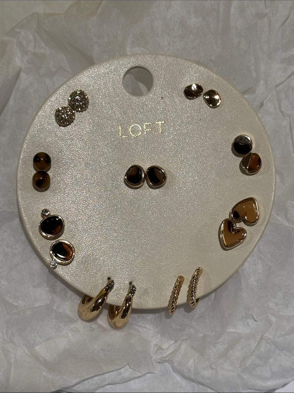 New Loft fall mega set of earrings.